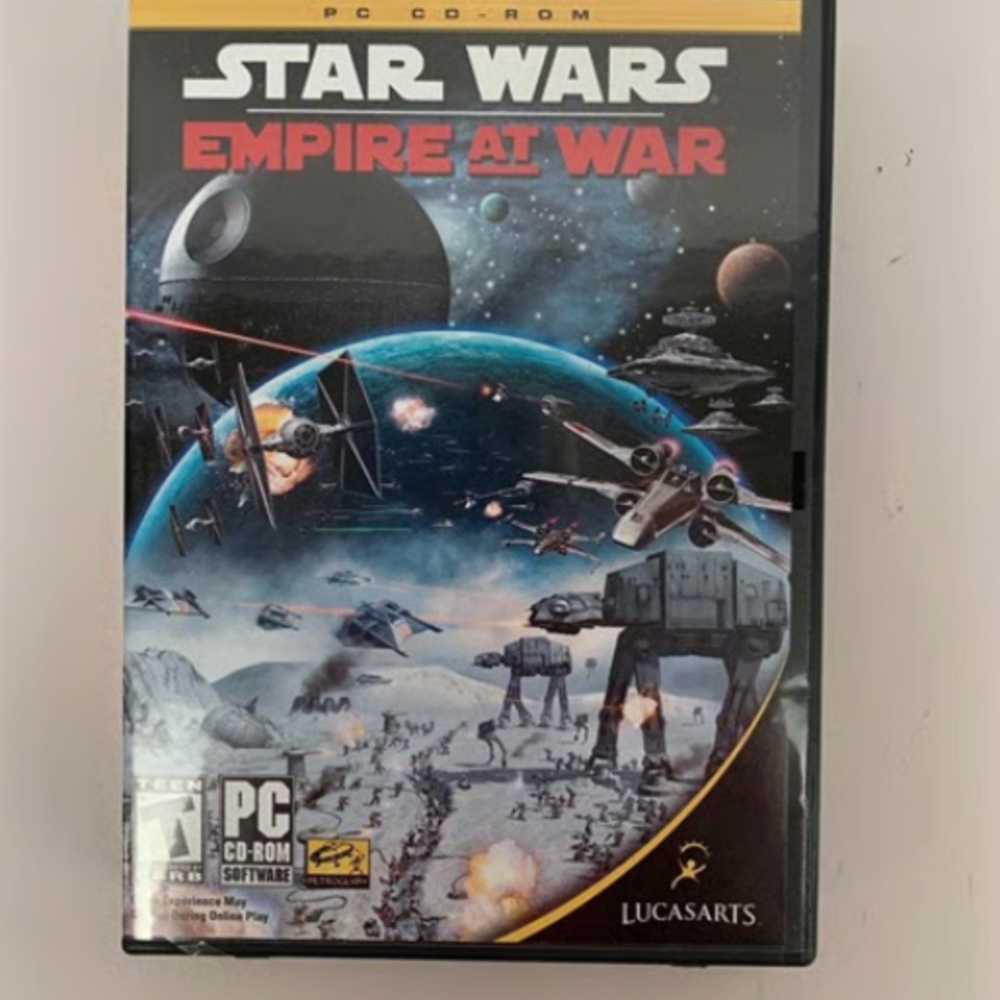 Star Wars Empire at War 2006 Lucasarts 2-CD Set
